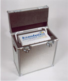 aluminium transport box for spectrometer